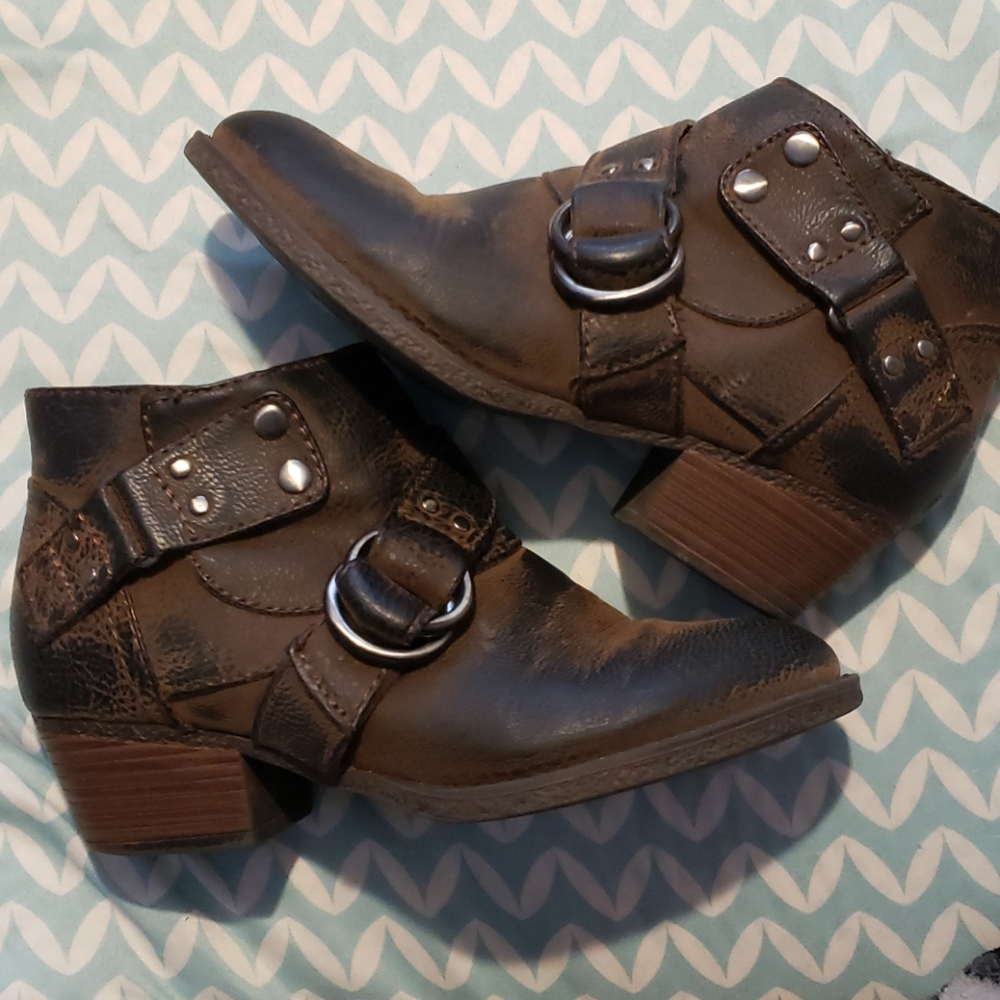 Brown Ankle Boots